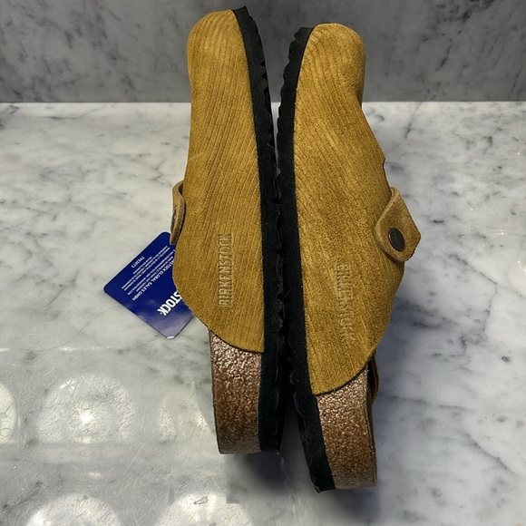 Birkenstock Boston Suede Embossed Clog Size 10 NWT - Picture 6 of 13